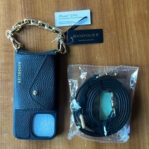 Bandolier iPhone 13 Pro case with wristlet